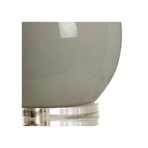 MarketPlace 30 inch 100 watt Sage Green Glaze Table Lamp Portable Light
