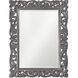 Chateau 42 X 31 inch Glossy Charcoal Wall Mirror
