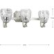 Anjoux 3 Light 23 inch Silver Ridge Bath Vanity Wall Light