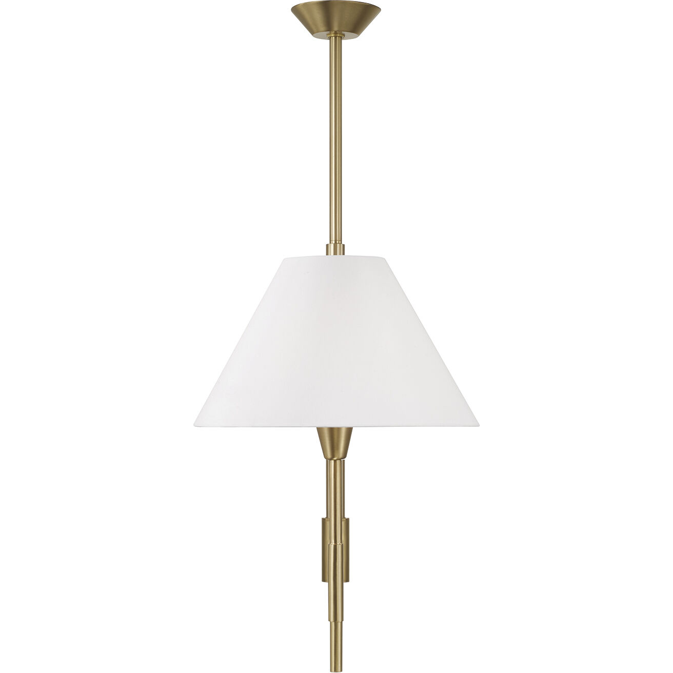 Leland 2 Light 50 inch Aged Brass Island Light Ceiling Light