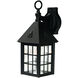 Outer Banks 1 Light 16 inch Matte Black Exterior Wall Mount