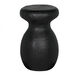 Samson 24 inch Black Burnt Fiber Cement Stool/Side Table
