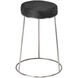 Henry 24 inch Matte Charcoal and Pewter Counter Stool
