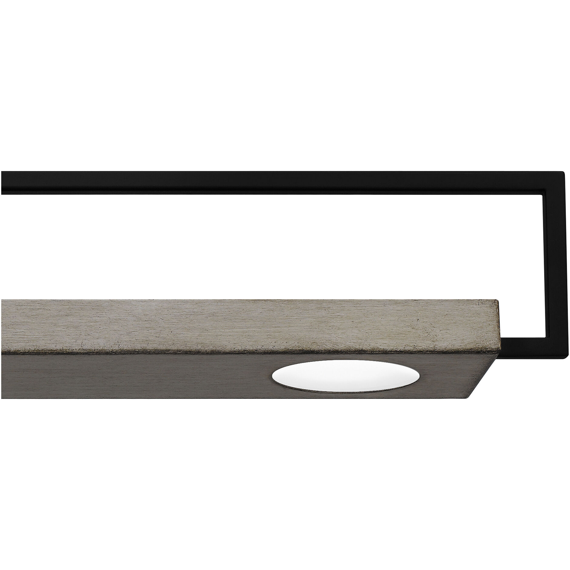 Winnett LED 32 inch Matte Black Bath Light Wall Light