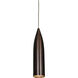 Odyssey LED 2 inch Bronze Pendant Ceiling Light