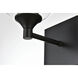 Foster 1 Light 6 inch Black Bath Sconce Wall Light