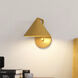 Alora Mood Remy 1 Light 7.75 inch Brushed Gold Bath Vanity Light Wall Light