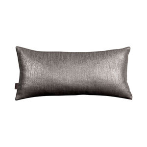 Kidney 22 inch Glam Zinc Pillow, with Down Insert