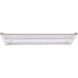 Brentwood LED 12 inch White Linear Flushmount Ceiling Light