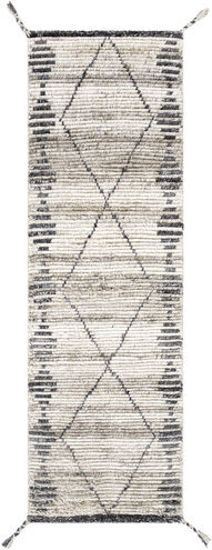 Birch 96 X 30 inch Light Beige Rug in 2.5 x 8, Runner