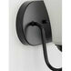 Classic 2 Light 13 inch Matte Black Bath Vanity Wall Light