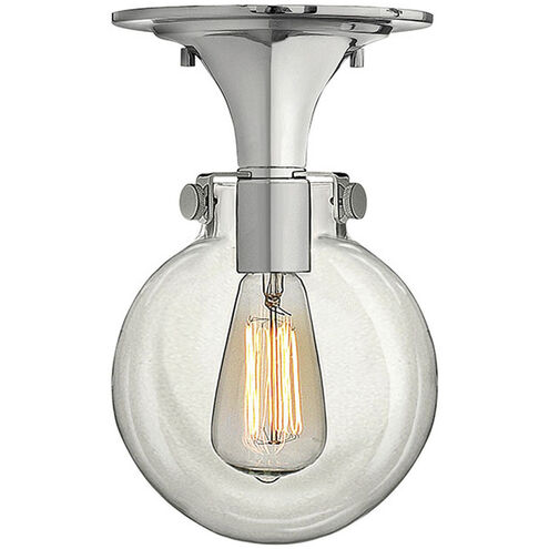 Congress 1 Light 7 inch Chrome Indoor Flush Mount Ceiling Light