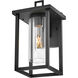 Mateo LED 13 inch Black Outdoor Wall Mount