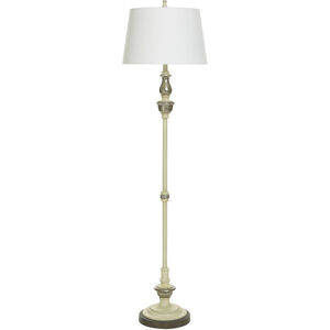 Cameron 65 inch 150.00 watt Aged Silver Floor Lamp Portable Light