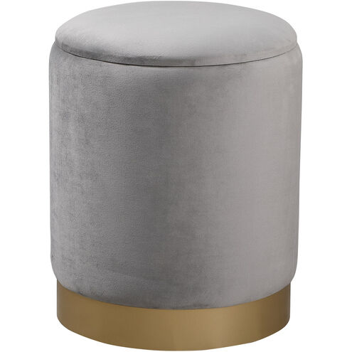 Ozman 17 inch Gray Stool