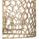 Cabana 5 Light 23 inch Natural Brass Chandelier Ceiling Light