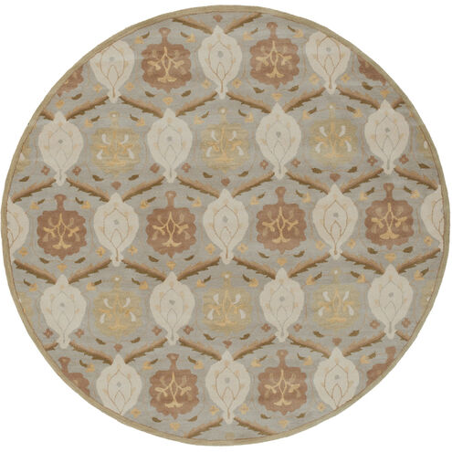 Caesar 96 X 96 inch Khaki, Cream, Taupe, Camel, Olive, Butter, Tan Rug