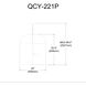 Quincy 3 Light 22 inch Gold with White Pendant Ceiling Light
