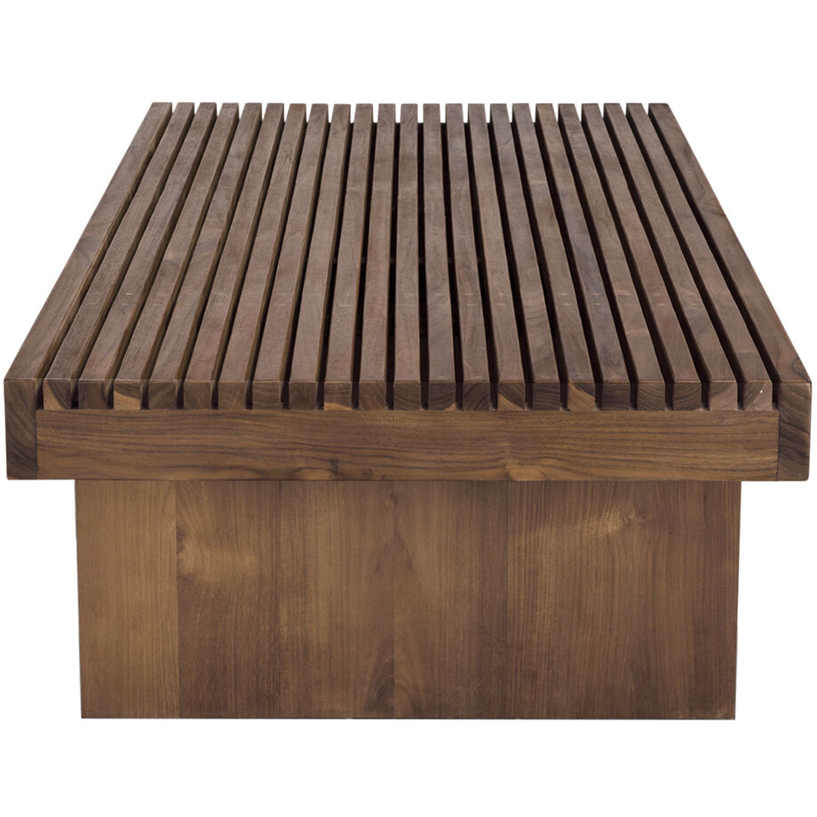 Kobe 67 X 30 inch Clear Coat Flat Coffee Table