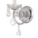 Imperial Sconce Wall Light in Clear Hand Cut