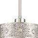 Masura 1 Light 7 inch Polished Nickel Pendant Ceiling Light