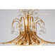 Canada 10 Light 19 inch Stain Brass Chandelier Ceiling Light