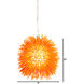 Urchin 1 Light 9 inch Electric Pumpkin Mini Pendant Ceiling Light