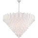 Addis 40 Light 62 inch Polished Chrome Chandelier Ceiling Light