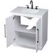 Chase 30 X 34 inch White Bathroom Vanity Cabinet