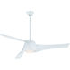 Artemis 58 inch White Ceiling Fan