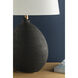 Denali 28.5 inch 75.00 watt Dusk Black Table Lamp Portable Light