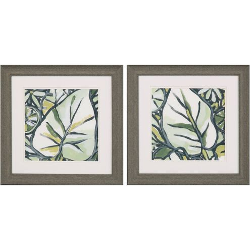 Waterside Collection Green Framed Art