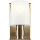 Adani 1 Light 5 inch Champagne Bronze Wall Sconce Wall Light