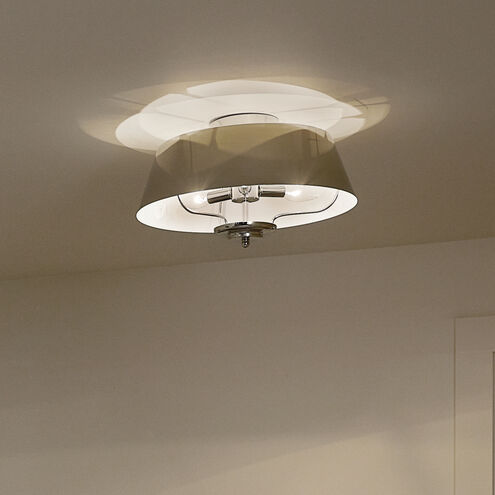 Luella 3 Light 16 inch Polished Nickel Pendant Ceiling Light