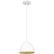Vega Pendant Ceiling Light in Matte White