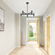 Copenhagen 5 Light 25 inch Scandinavian Gray Chandelier Ceiling Light