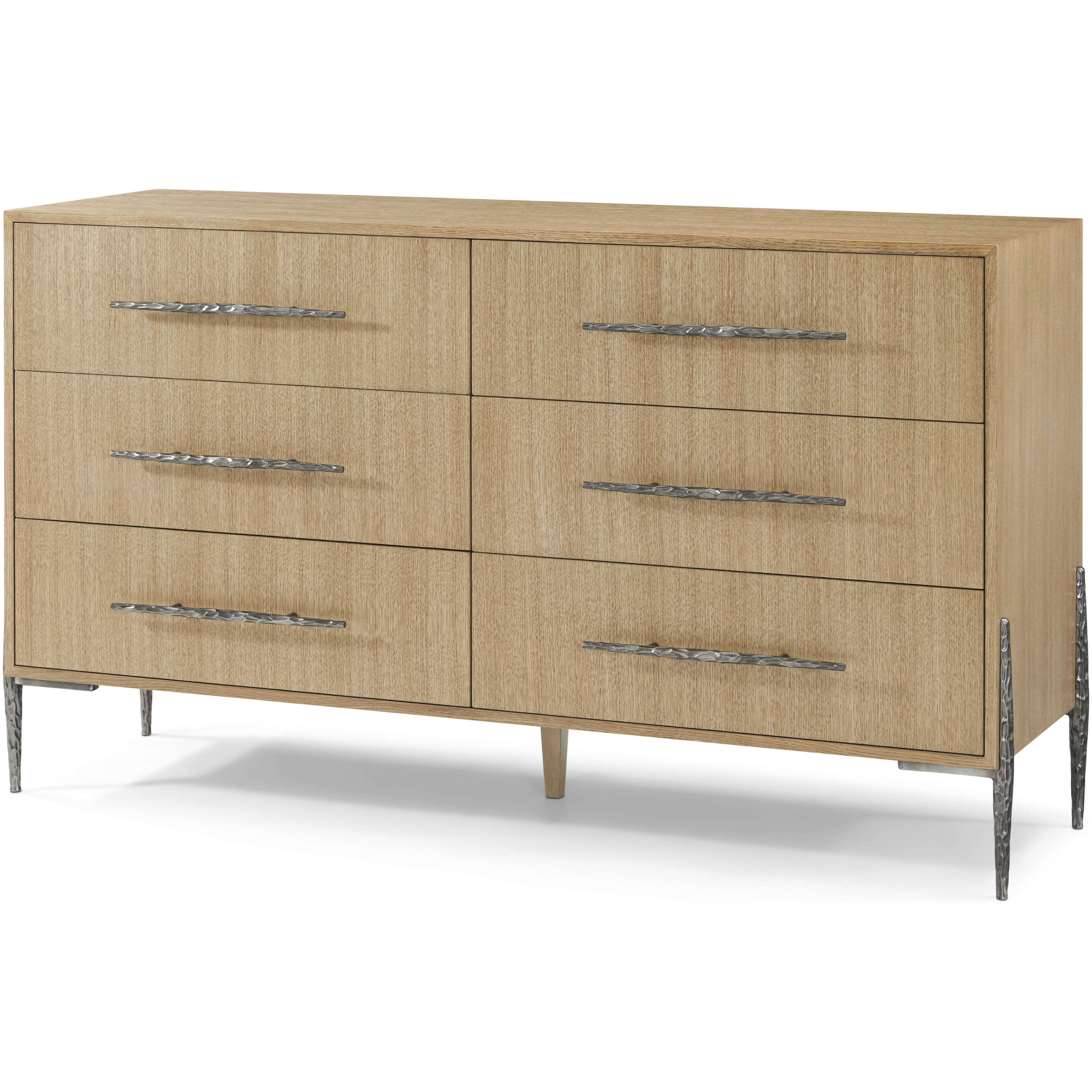 Essence Blonde Dresser, Wooden, 6-Drawer