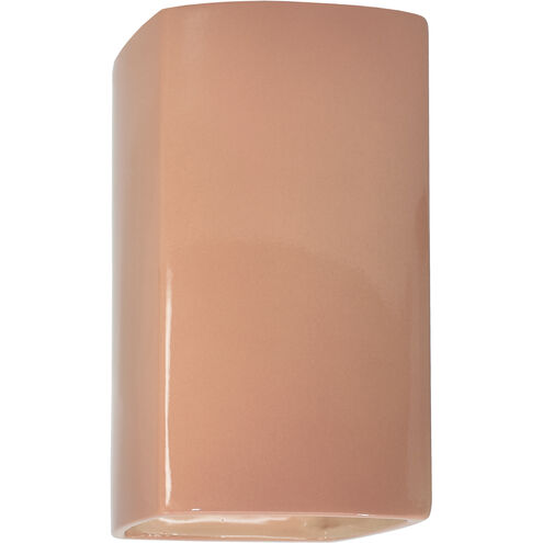 Ambiance LED 5.25 inch Gloss Blush ADA Wall Sconce Wall Light