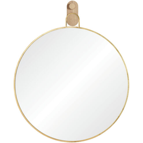 Kinsley 49 X 40 inch Clear and Gold Wall Mirror
