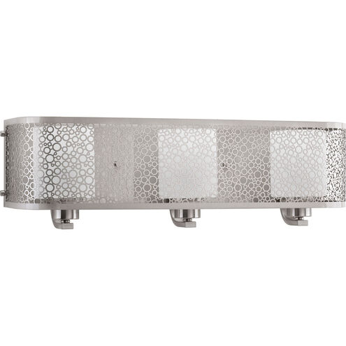 Mingle 3 Light 24 inch Brushed Nickel Bath Vanity Wall Light