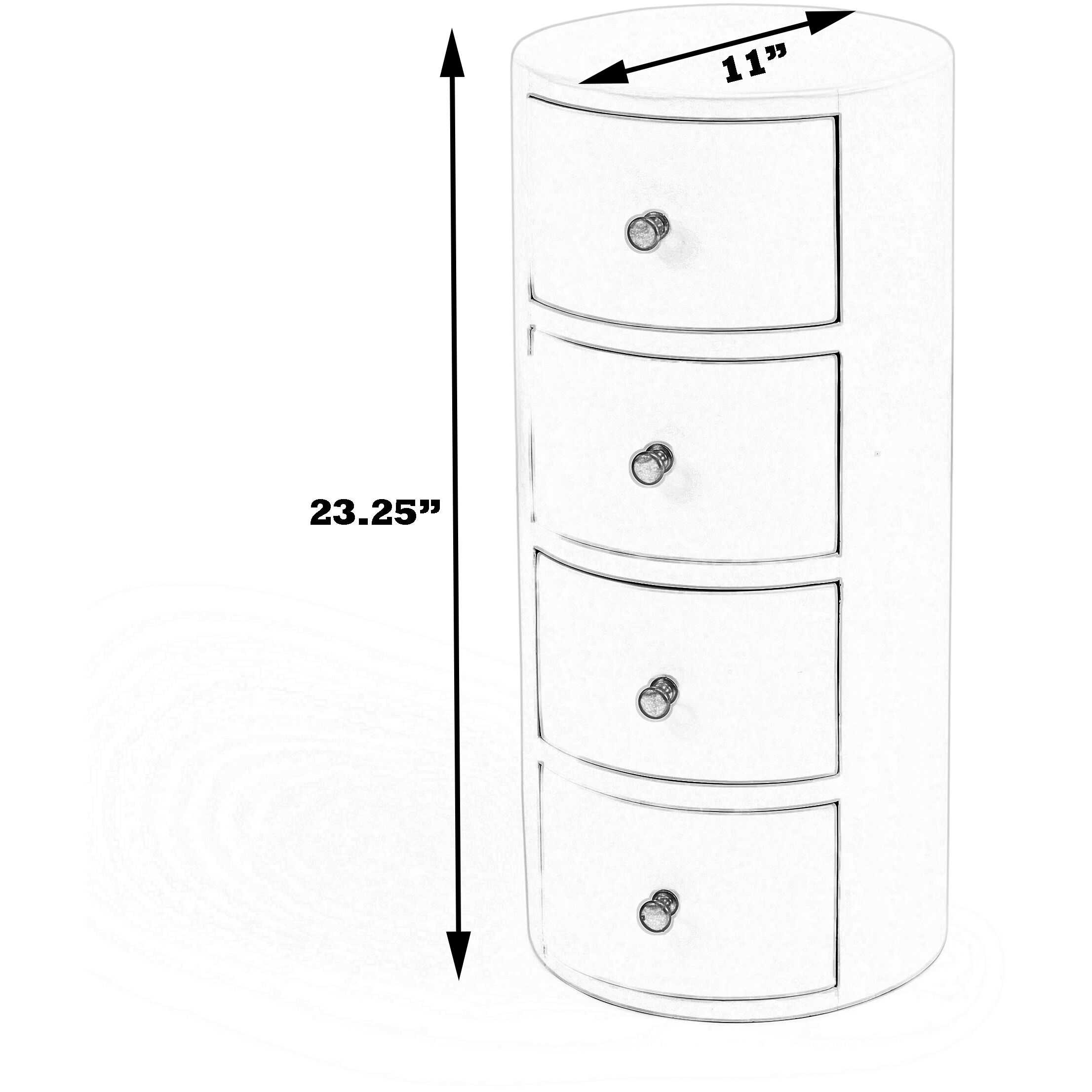 Liam Light Brown Wood End or Side Table