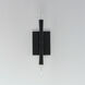 Rome 2 Light 5 inch Black ADA Wall Sconce Wall Light