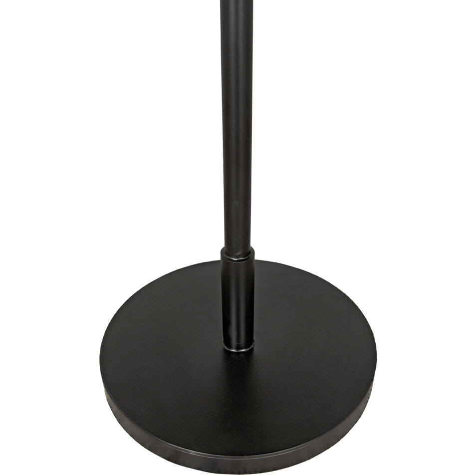 Dominique 68 inch 25.00 watt Matte Black Floor Lamp Portable Light