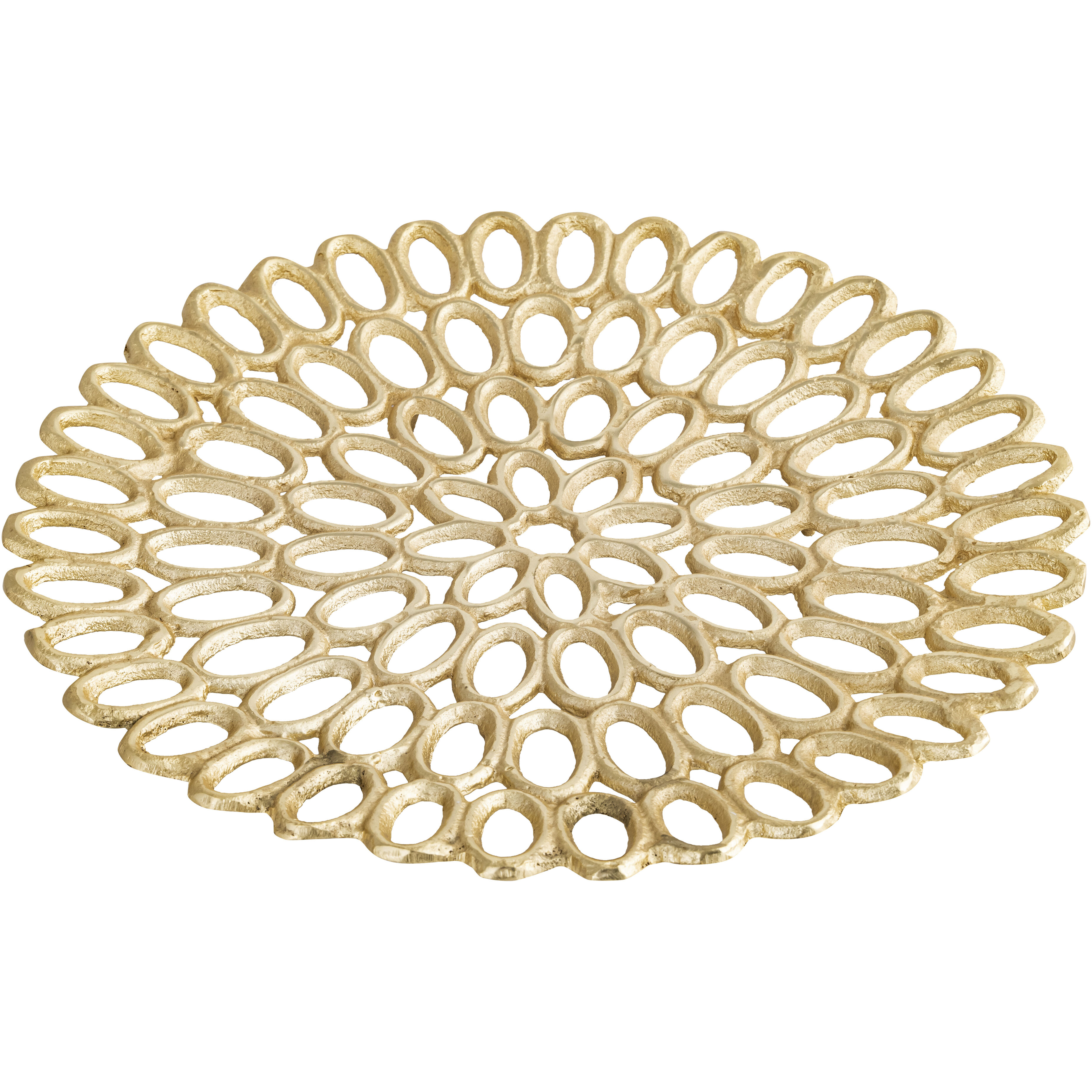 Regina Gold Tray, Set of 2