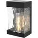 Thompson 1 Light 10 inch Black Outdoor Wall Sconce