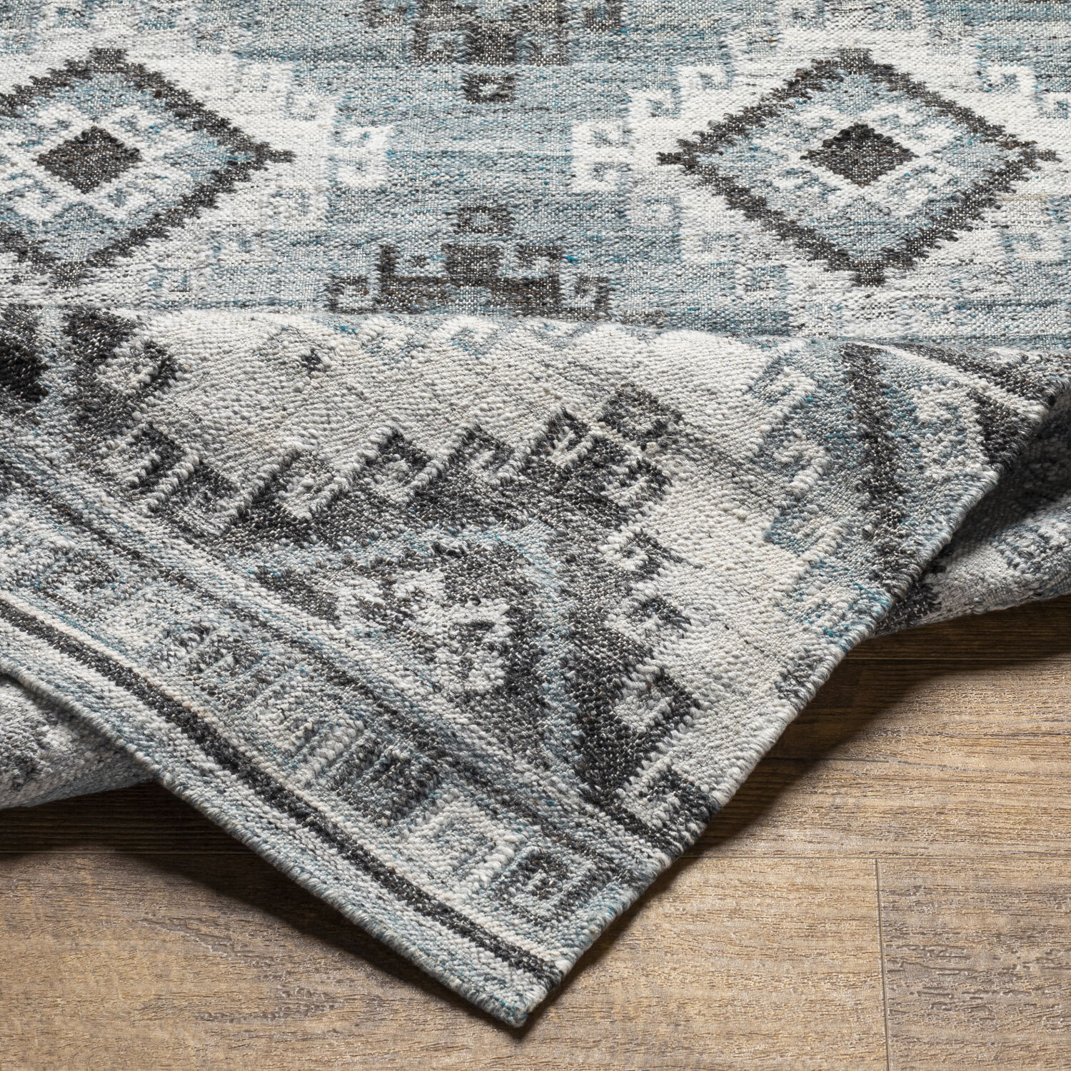 Alyssa 120 X 96 inch Light Grey Rug, Rectangle