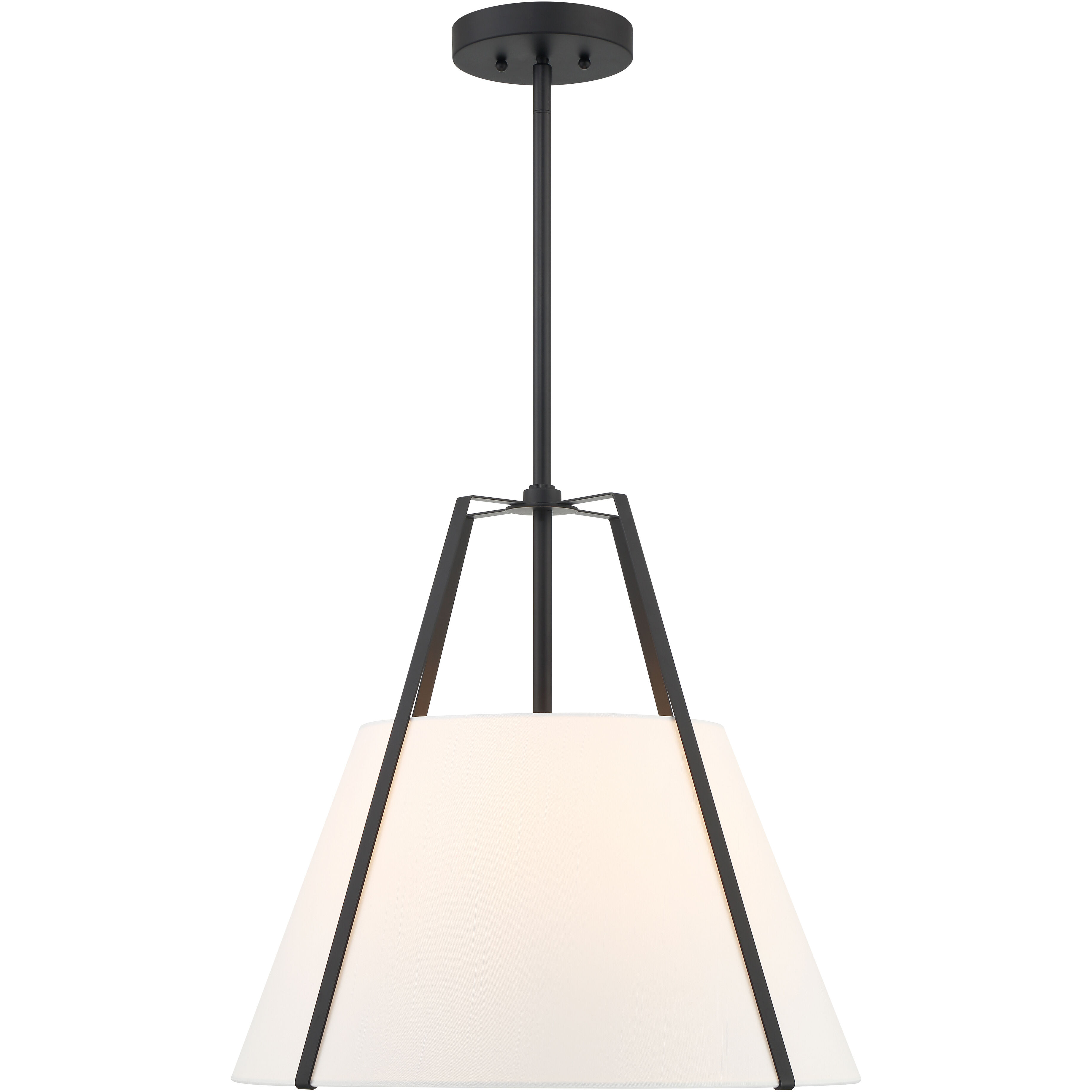 Stevens 4 Light 20 inch Black Pendant Ceiling Light