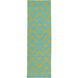Paddington 36 X 24 inch Emerald, Grass Green Rug