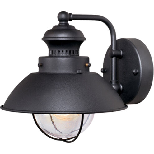 Harwich LED 8 inch Textured Black Outdoor Wall