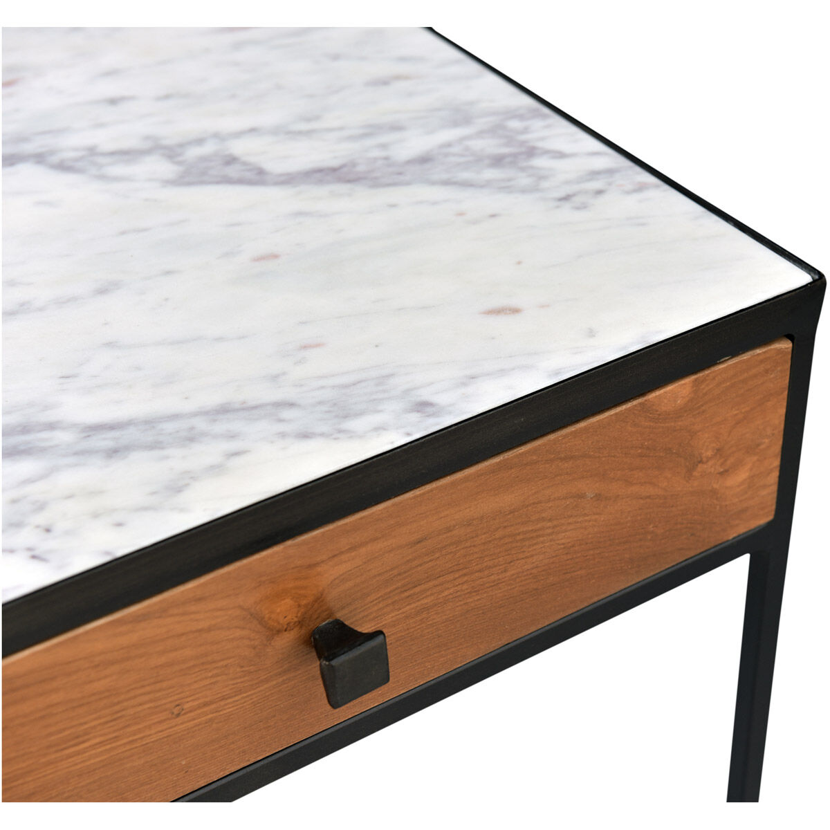 Elton 20 X 16 inch Black Accent Table